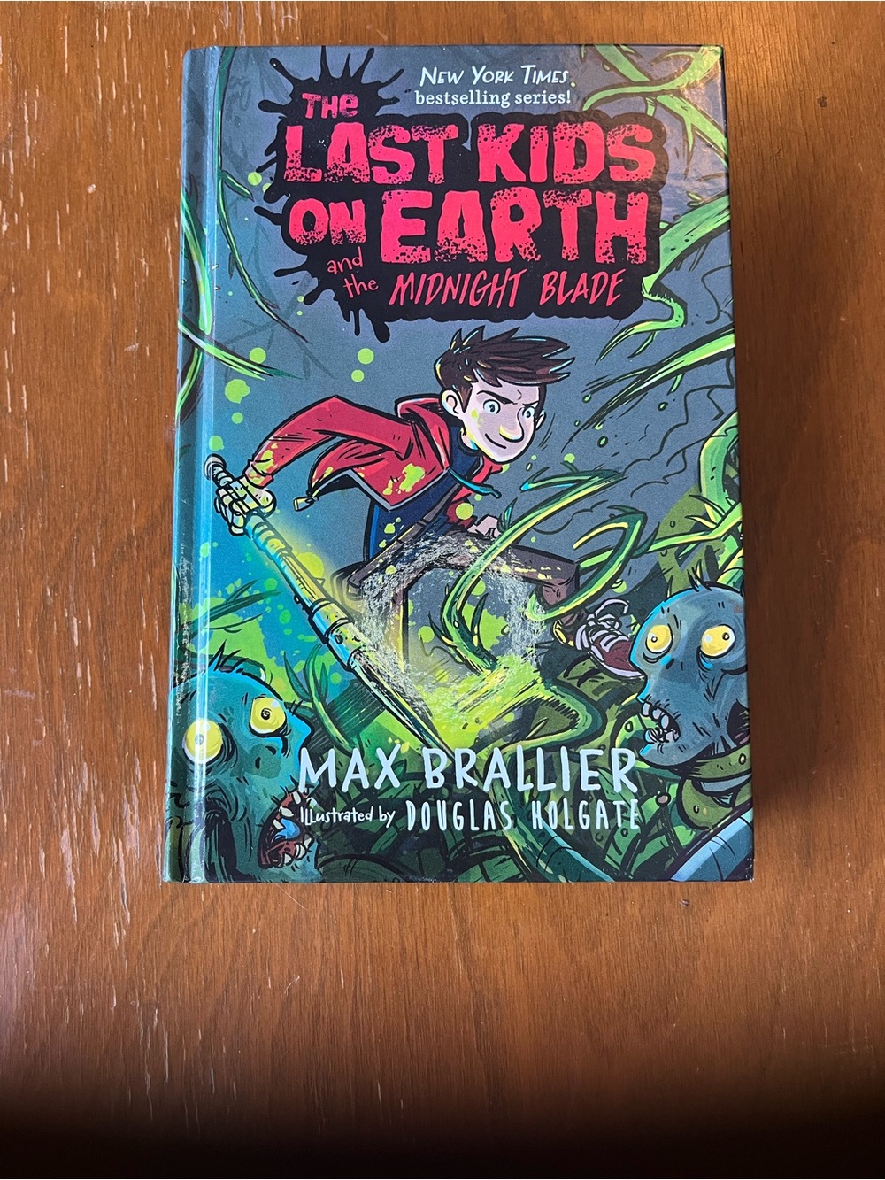 Scholastic The Last Kids on Earth - Bright Blue & Green Hardcover